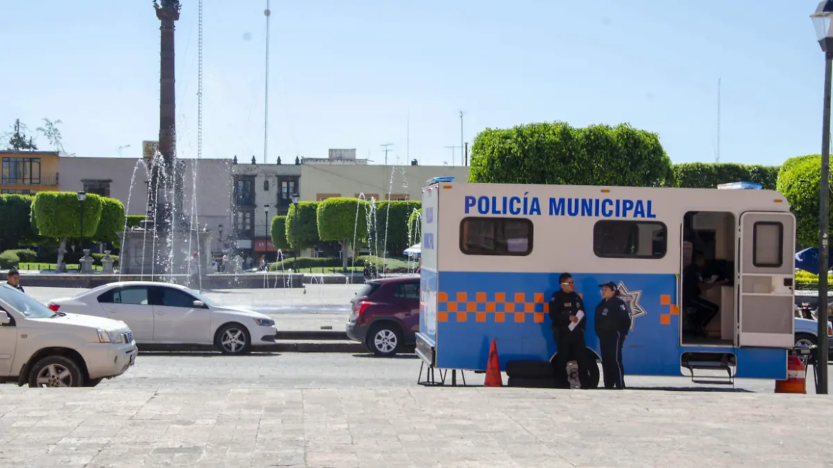 La SSPM alistó un dispositivo de seguridad por temporada decembrina. Foto César Ortiz